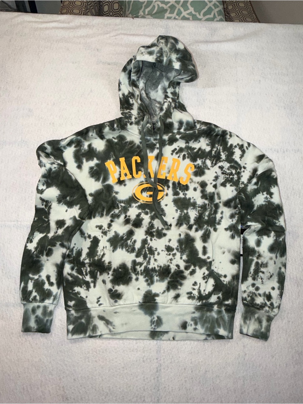 Green Bay Packers Women’s Tye Dye NFL Hoodie NWT